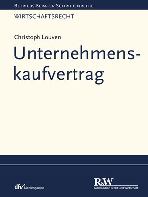 cover image of Unternehmenskaufvertrag